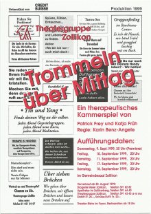 1988 - 1999 - Unsere Produktionen